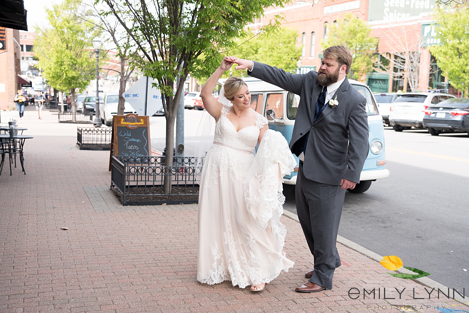 River Market Wedding Photo