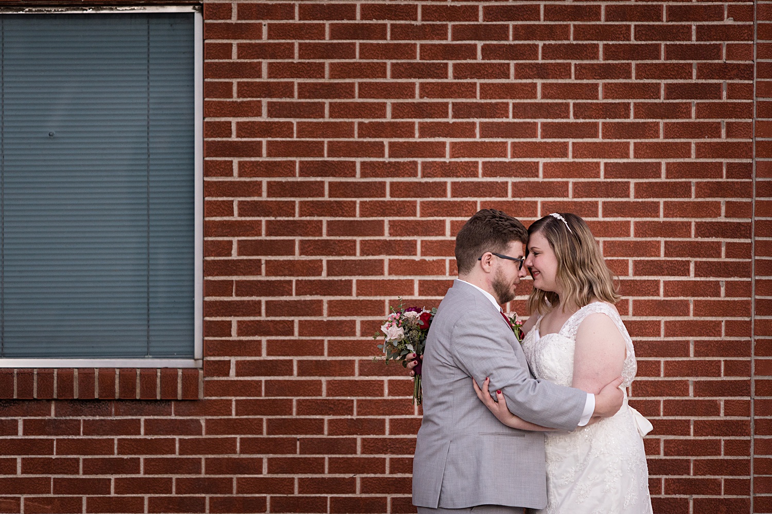 Downtown KC Couple's Wedding Photos. KC-Wedding-Photographer-Cellar 222 Wedding Photos-Kansas-City-Wedding-Photographer-Emily-Lynn-Photography