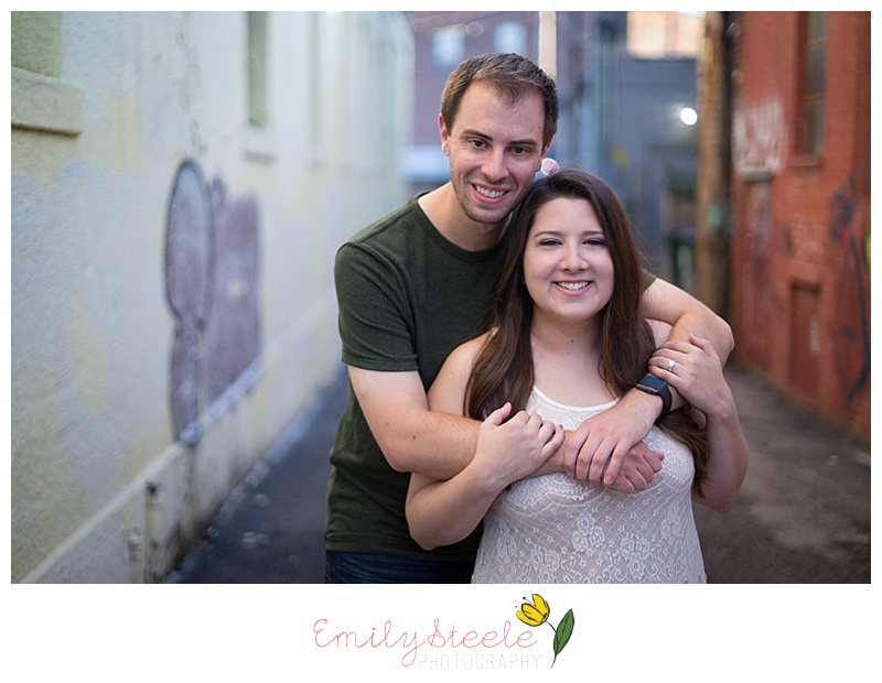 Crossroads Kansas City Engagement Photo