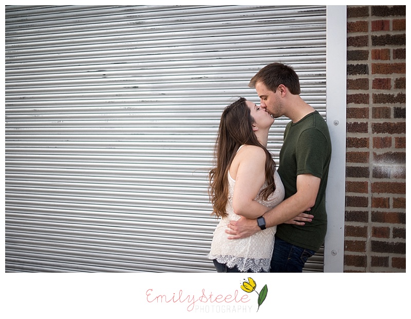 Crossroads Kansas City Engagement Photo