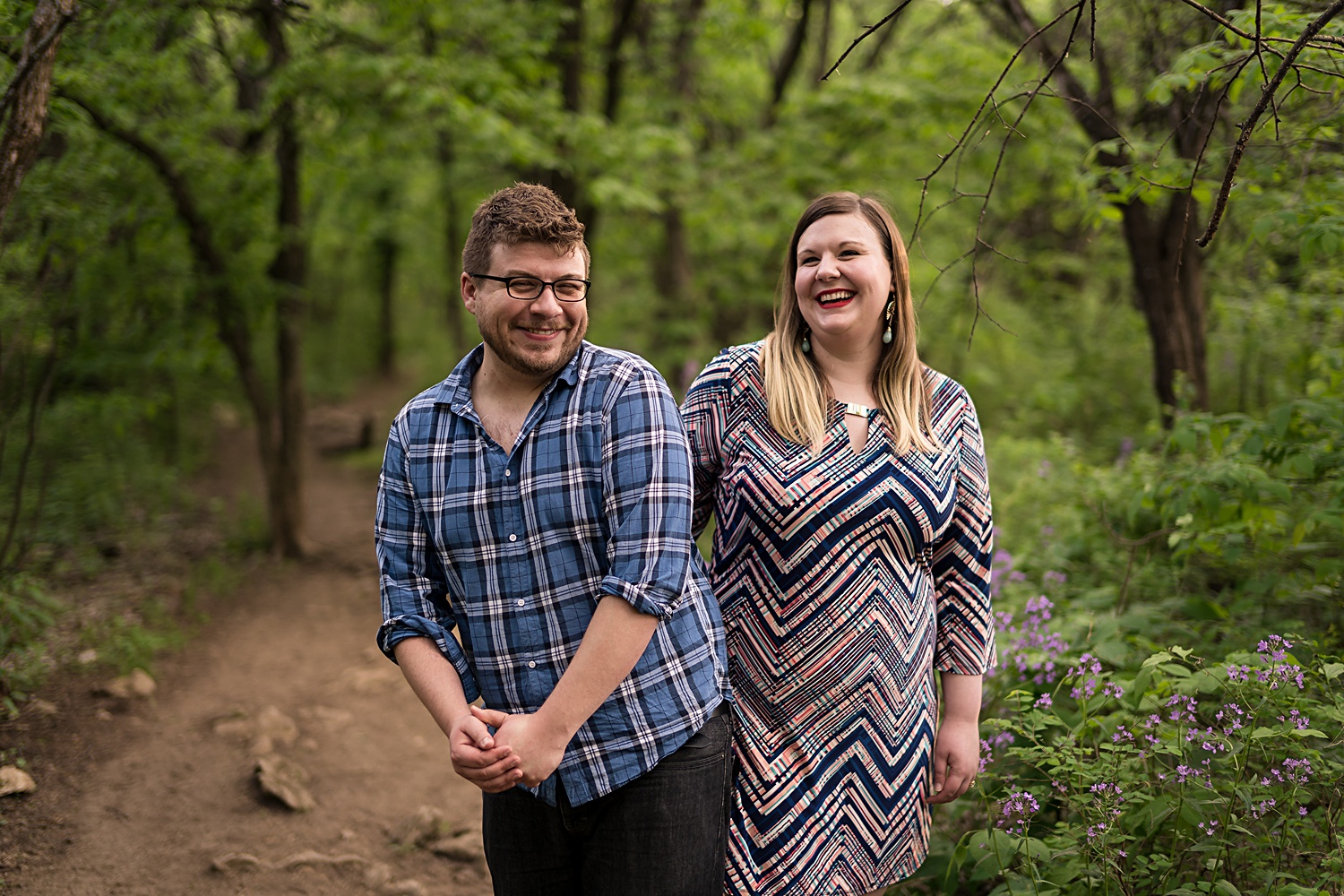 Clinton Lake Engagement Photos